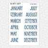 Epic Quest Monthly Kit for EC Planner | Monthly Planner Stickers