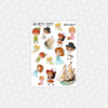 Never Grow Up Planner Stickers Collection