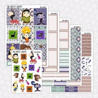 New Groove Planner Stickers Collection