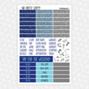 Tomorrowland Planner Stickers Collection
