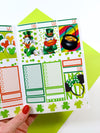 Magical St Patrick's Day Weekly Planner Stickers Collection