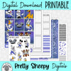 100 Years of Wonder There Printable Planner Stickers PNG Digital Download Weekly Vertical Kit