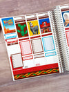 Frontierland Weekly Planner Stickers Collection