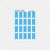 Flag Banner Planner Stickers