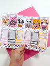Halloween Treats Weekly Planner Stickers Collection