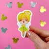 Ballerina Tink Easy Peel Premium Vinyl Die Cut Sticker