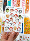 Horror Ice Cream Halloween Stickers