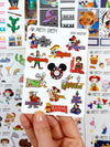 Epcot World Showcase Passport Stickers