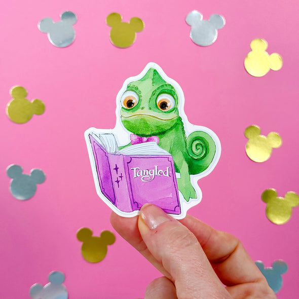 Bookworm Sidekicks Pascal Easy Peel Premium Vinyl Die Cut Sticker
