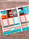 Cars Land Weekly Planner Stickers Collection