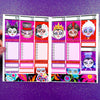 Sugar Skull Villains Weekly Planner Stickers Collection