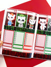 Horror Kitties Printable Planner Stickers PNG Digital Download Weekly Vertical Kit