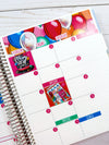 Happy New Year Monthly Kit for EC Planner | Monthly Planner Stickers