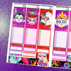 Sugar Skull Villains Weekly Planner Stickers Collection