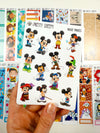 Mouse Princes Printable Stickers PNG Digital Download