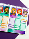 Halloween Princesses Weekly Planner Stickers Collection