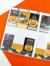 Halloween Cat Weekly Planner Stickers Collection