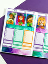 Halloween Princesses Weekly Planner Stickers Collection