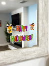 Hundred Acre Halloween Static Cling Set