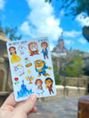 Be Our Guest Stickers