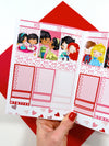 Sweethearts Valentine Weekly Planner Stickers Collection