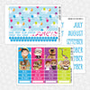 Adventure is Out There Printable Planner Stickers PNG Digital Download Monthly Kit