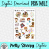 Adventure is out There Printable Stickers PNG Digital Download