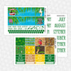Adventureland Printable Planner Stickers PNG Digital Download Monthly Kit