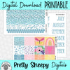 After the Rain Printable Planner Stickers PNG Digital Download Monthly Kit