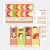 Anyone Can Cook Printable Planner Stickers PNG Digital Download Monthly Kit