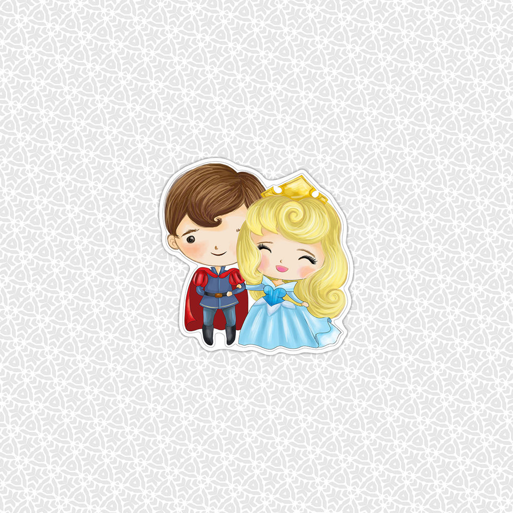 Aurora and Phillip Easy Peel Premium Vinyl Die Cut Sticker – Pretty Sheepy