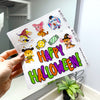 Hundred Acre Halloween Static Cling Set