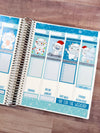 Yeti Christmas Weekly Planner Stickers Collection