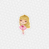 Ballerina Aurora Easy Peel Premium Vinyl Die Cut Sticker