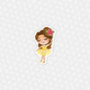 Ballerina Belle Easy Peel Premium Vinyl Die Cut Sticker