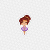 Ballerina Megara Easy Peel Premium Vinyl Die Cut Sticker