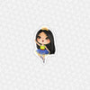 Ballerina Mulan Easy Peel Premium Vinyl Die Cut Sticker