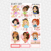 Ballerina Princesses Weekly Planner Stickers Collection