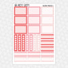 Ballerina Princesses Weekly Planner Stickers Collection