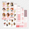 Ballerina Princesses Weekly Planner Stickers Collection