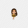 Ballerina Raya Easy Peel Premium Vinyl Die Cut Sticker
