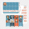 Be Brave Printable Planner Stickers PNG Digital Download Monthly Kit