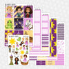 Best Day Ever Printable Planner Stickers PNG Digital Download Weekly Vertical Kit