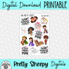 Best Mom Ever Printable Stickers PNG Digital Download