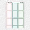 Boho Garden Weekly Planner Stickers Collection