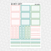 Boho Garden Weekly Planner Stickers Collection