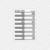 Bolt Mini Weekly Planner Stickers Kit