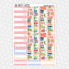 Bookworm Princesses Weekly Planner Stickers Collection