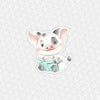 Bookworm Sidekicks Pua Easy Peel Premium Vinyl Die Cut Sticker