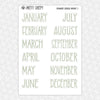 Bookworm Sidekicks Monthly Kit for EC Planner | Monthly Planner Stickers